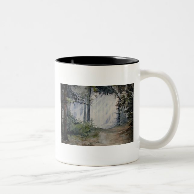 trail Two-Tone coffee mug (Right)