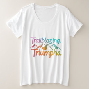 Trailblazing Triumphs Women's Fashion T shirt