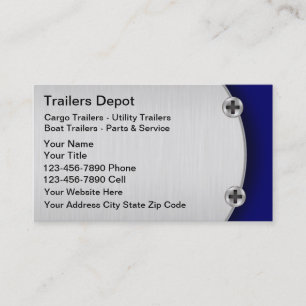 Trailer Business Cards