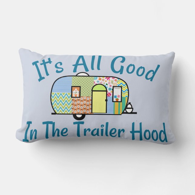 Trailer Hood Camper Pillows (Front)