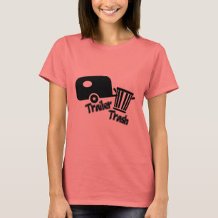 Trailerpark Living!  Funny Trailer Trash Icons T-Shirt