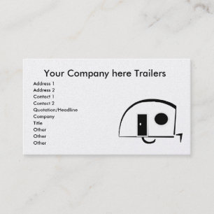 Trailers business cards