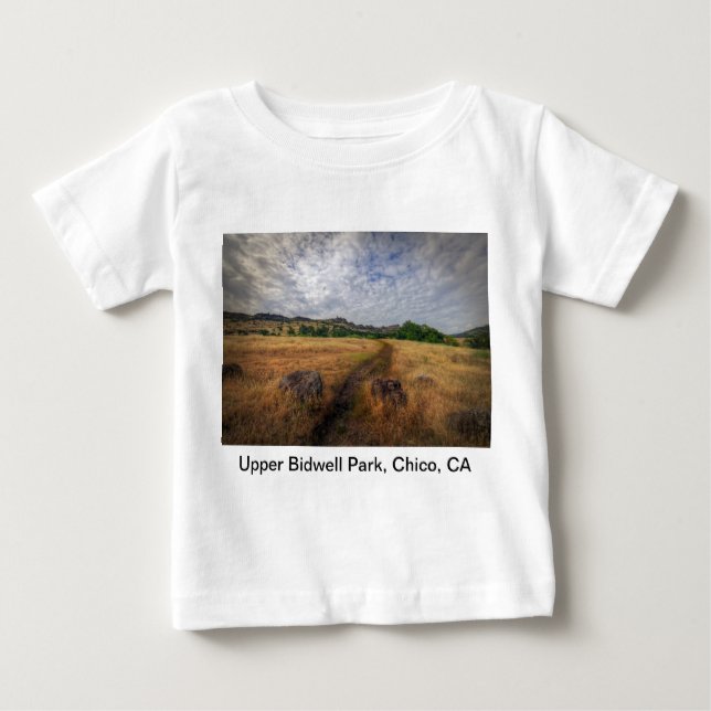 Trailhead, Upper Bidwell Park, Chico, Ca Baby T-Shirt (Front)