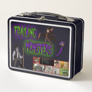 TRAILING MONSTERS lunch box