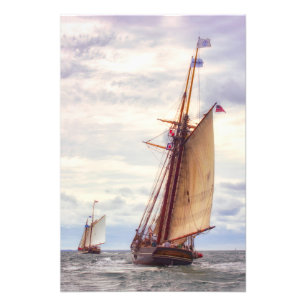 Trailing The Whaler Photo Print