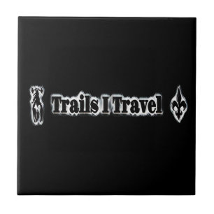 Trails I Travel Ceramic Tile
