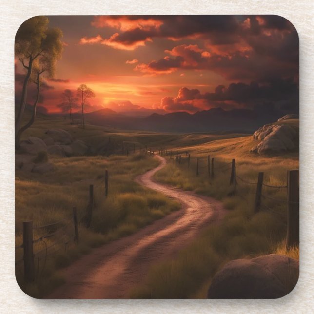 Trails I Travel  Coaster (Front)