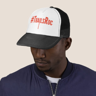 #TrailsRoc - Bleed Orange Trucker Hat