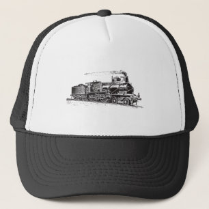 Train 03 - Black Trucker Hat