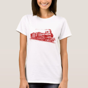 Train 03 - Ruby Red T-Shirt