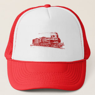 Train 03 - Ruby Red Trucker Hat