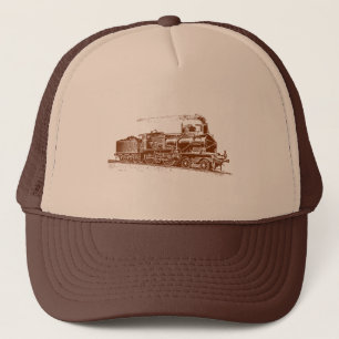 Train 03 - Walnut Brown Trucker Hat