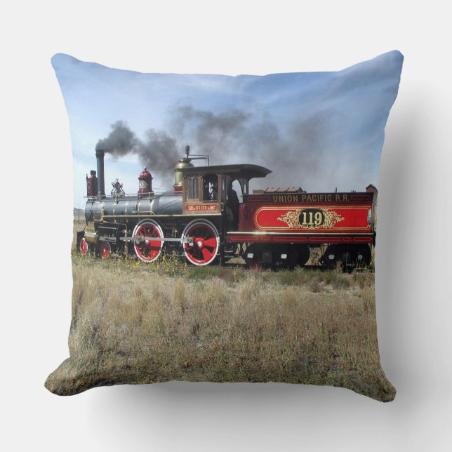 Train 17-20 Image Options Pillow (Front)