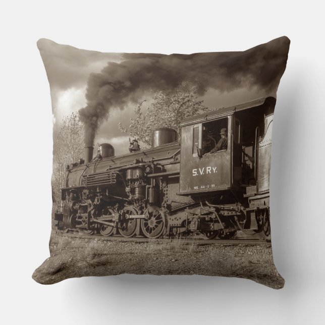 Train 25D-E Image Options Pillow (Front)