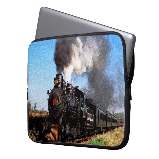 Train 2 Laptop Sleeves (Front Left)