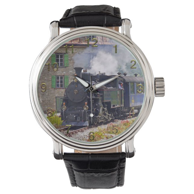 Train 36 Watch & Numeral Options (Front)