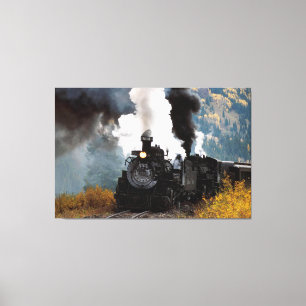 Train 5 Wrapped Canvas