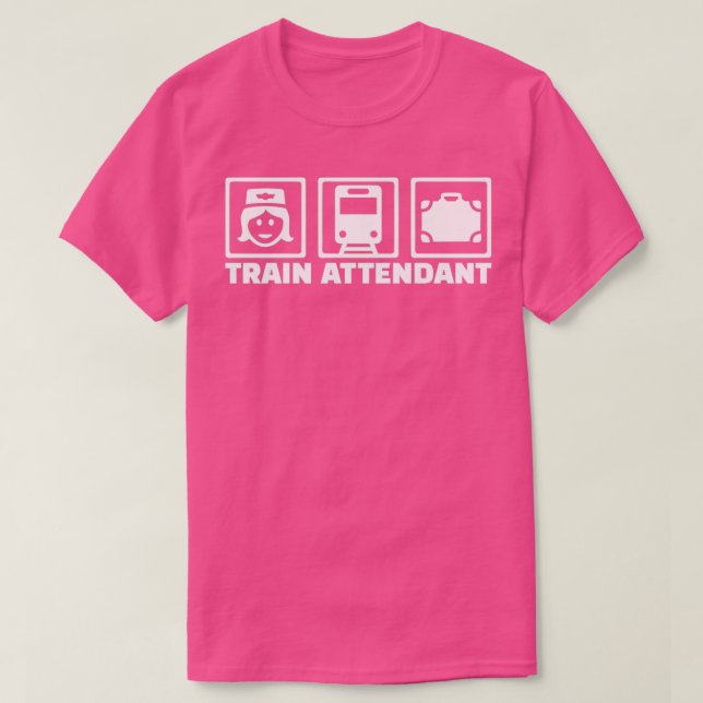 Train attendant 3 T-Shirt (Design Front)