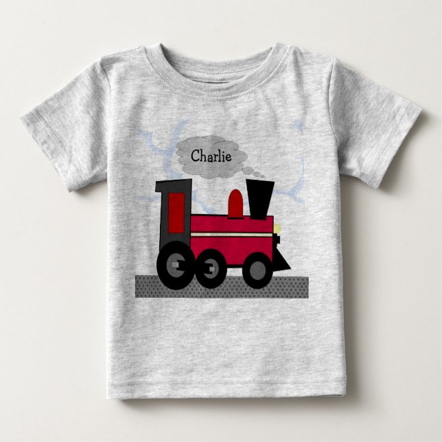 Train Baby T-Shirt (Front)