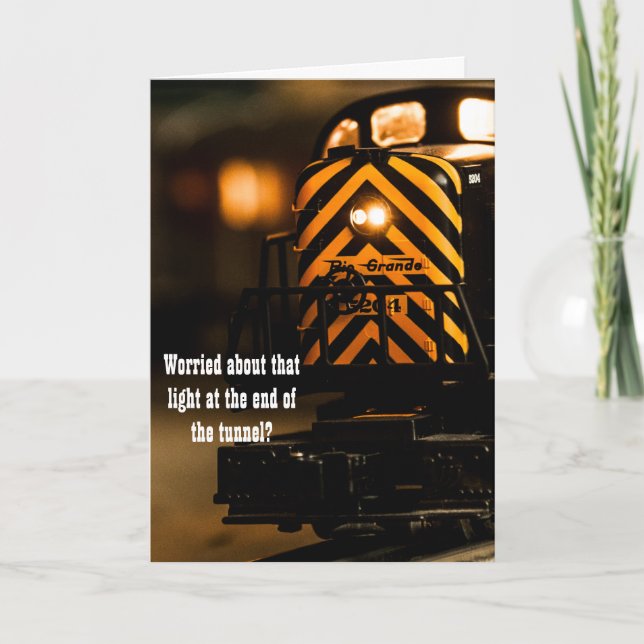 Train Birthday Card (Front)