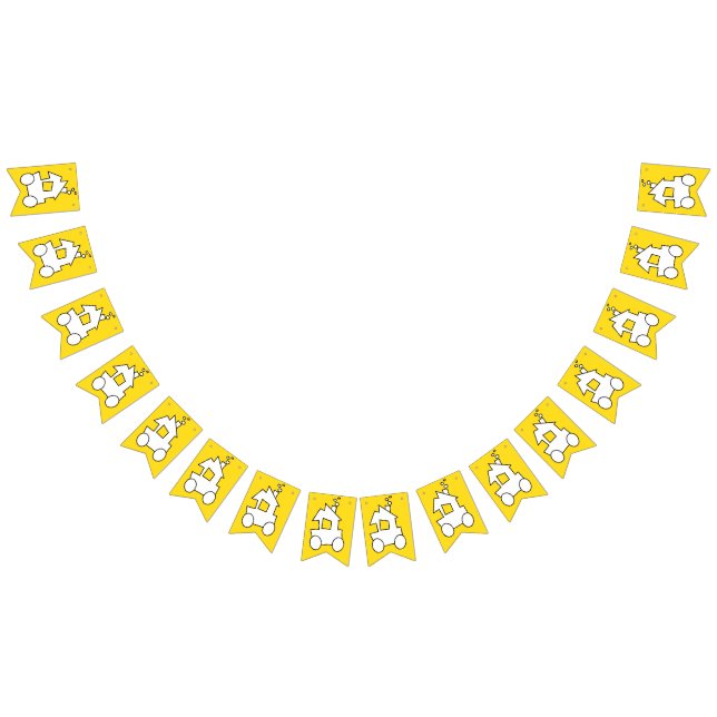 Train Birthday Party Bunting (All)