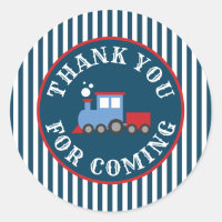 Train birthday party Stickers