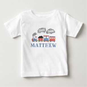 Train Birthday Personalised Name Shirt