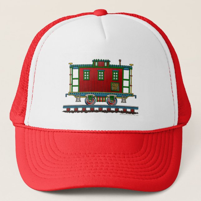 Train Caboose Car Hats (Front)