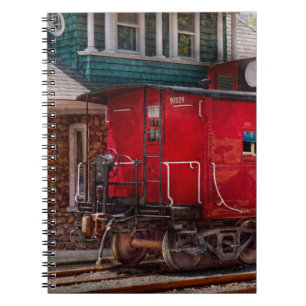 Train - Caboose - End of the line Spiral Notebook