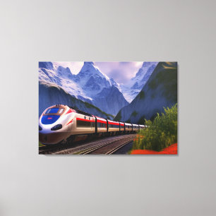  Train Canvas Print