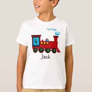 Train ChooChoo Birthday T-Shirt