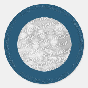 train circle sticker