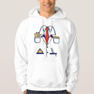 Train Conductor Costume Men Women Kids Boys Expres Hoodie