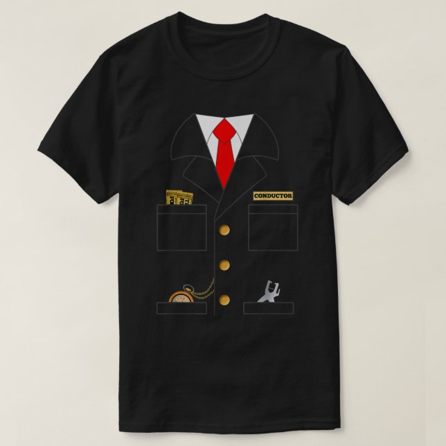 Train Conductor Shirt Costume  Adults  Kids466.png (Design Front)