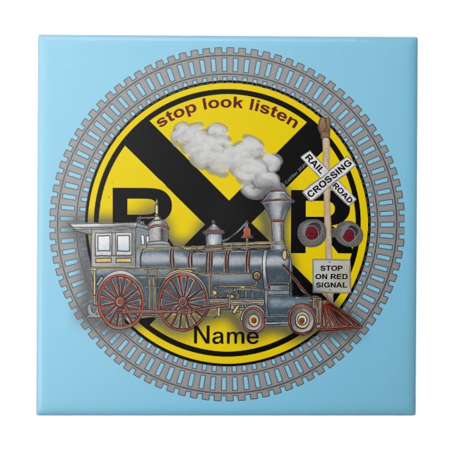 Train Crossing  Tile (Front)