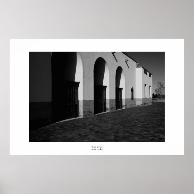 Train Depot Boise, Idaho Poster (Front)