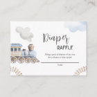Train diaper raffle, Chugga choo Baby shower