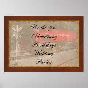 Train - Diesel - Morristown Erie Poster