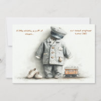 Train Driver 1st Birthday Boy Theme