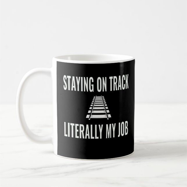Train driver coffee mug (Left)