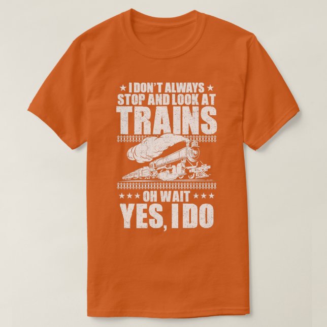 Train Driver Railroad Engineer Locomotive Engineer T-Shirt (Design Front)