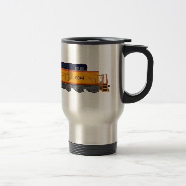 Train Engine: Classic Colour Scheme: Travel Mug (Right)