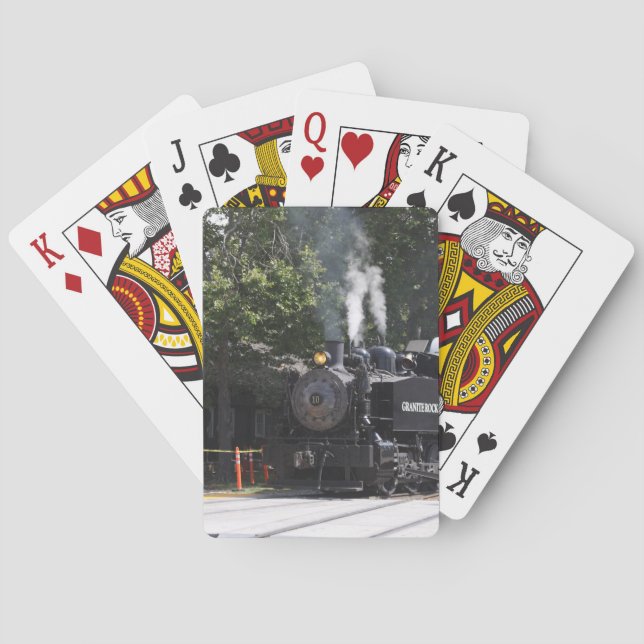 Train Engine Playing Cards (Back)