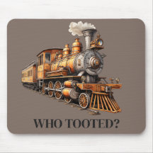 Train Engine Who Tooted? or Customise Text