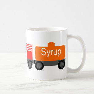 Train green coffee mug