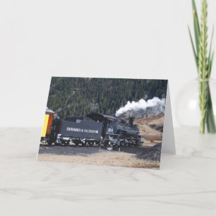 Train Greeting Card