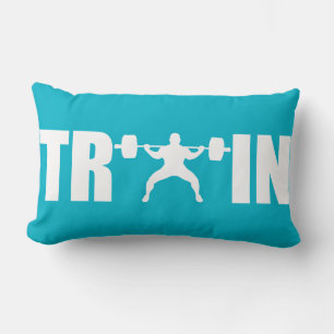 TRAIN - Gym Motivation Lumbar Cushion