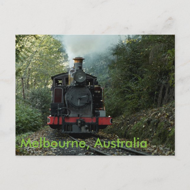 Train in Melbourne, Australia Postcard (Front)