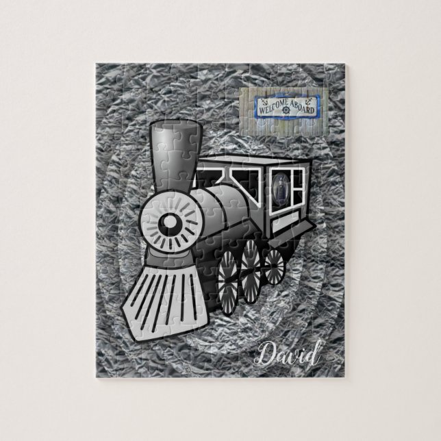 Train Jigsaw Puzzle (Vertical)