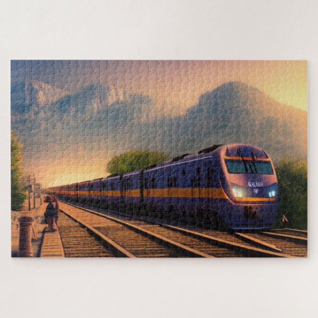 Train Jigsaw Puzzle (Horizontal)